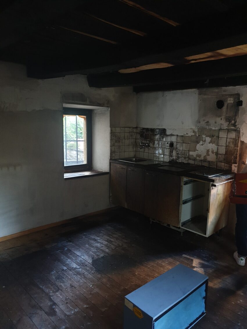 Sanierung Brandwohnung