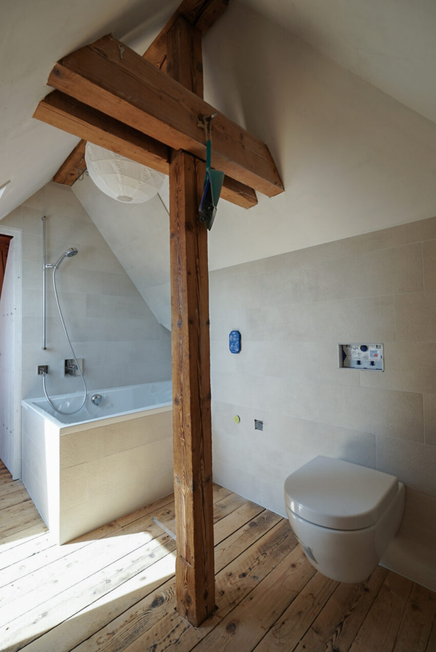 Maisonettewohnung im Mansardendach